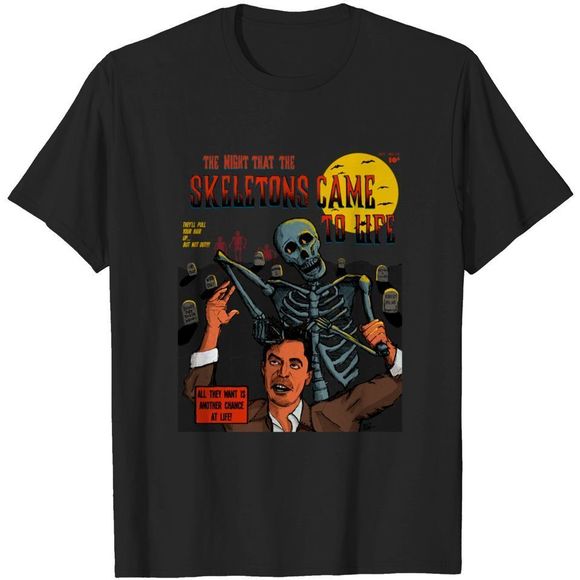 The Night The Skeletons Came To Life  I Think You Should Leave  Tshirt - Picture 1 of 3